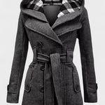 Leona™ | Cappotto elegante a doppio petto A minha loja