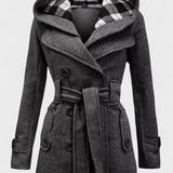 Leona™ | Cappotto elegante a doppio petto A minha loja