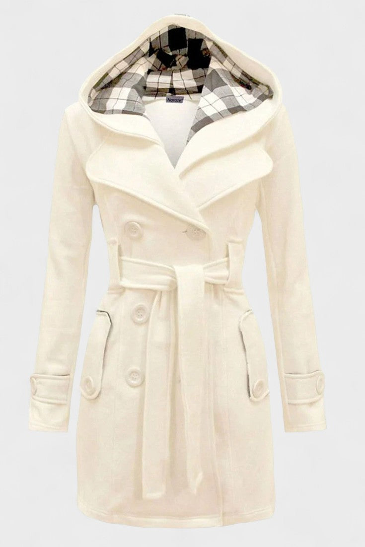 Leona™ | Cappotto elegante a doppio petto A minha loja