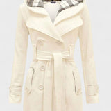 Leona™ | Cappotto elegante a doppio petto A minha loja