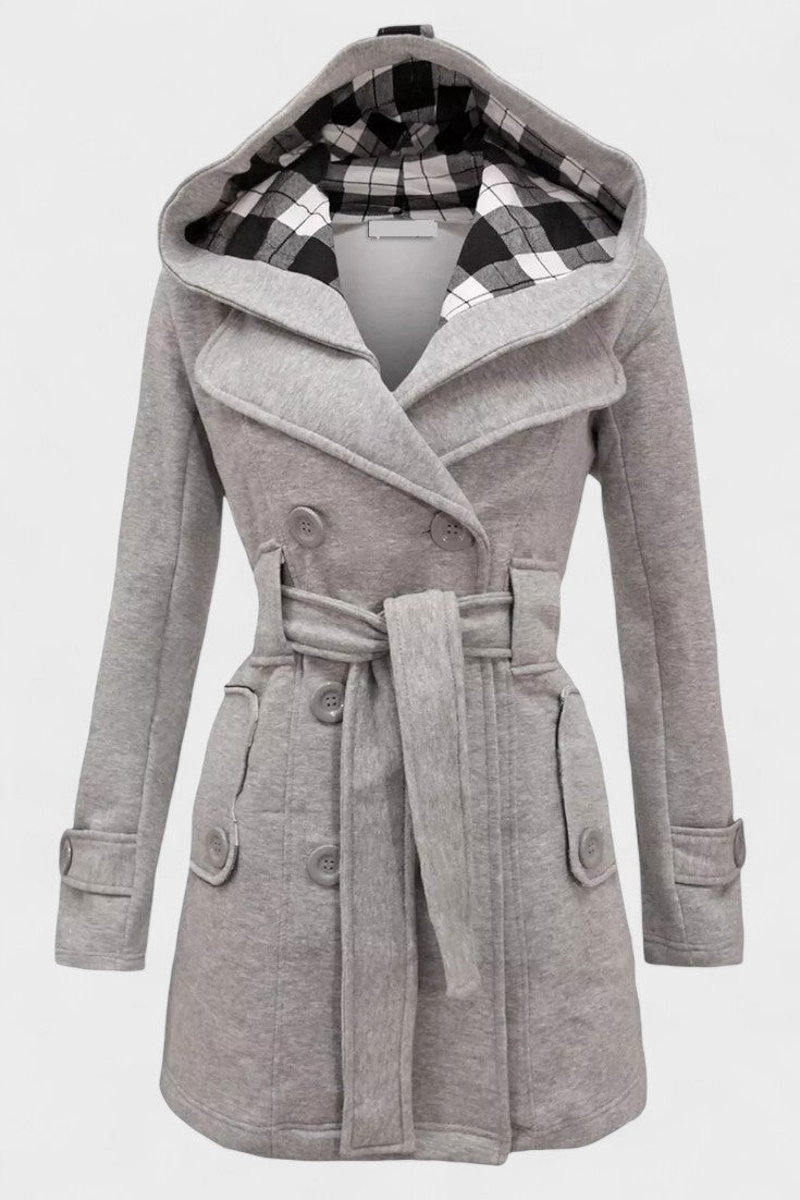 Leona™ | Cappotto elegante a doppio petto A minha loja