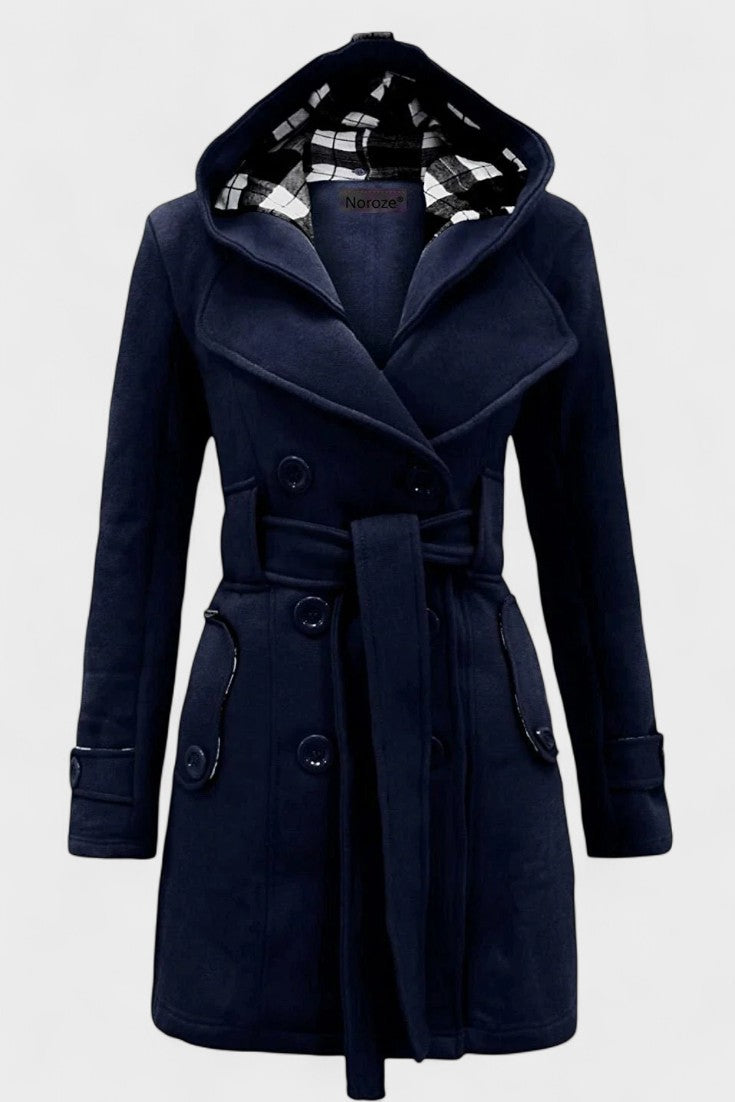 Leona™ | Cappotto elegante a doppio petto A minha loja