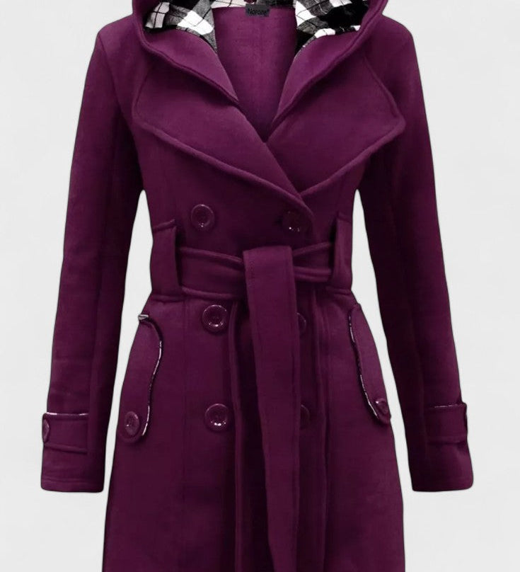 Leona™ | Cappotto elegante a doppio petto A minha loja
