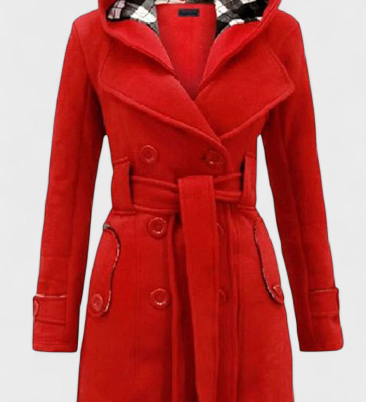 Leona™ | Cappotto elegante a doppio petto A minha loja