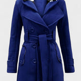 Leona™ | Cappotto elegante a doppio petto A minha loja