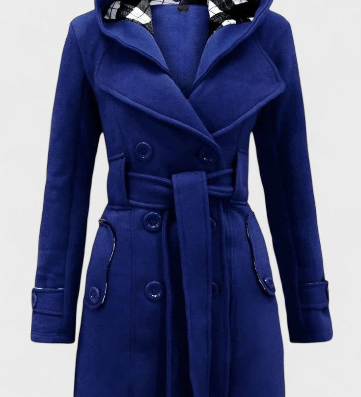 Leona™ | Cappotto elegante a doppio petto A minha loja