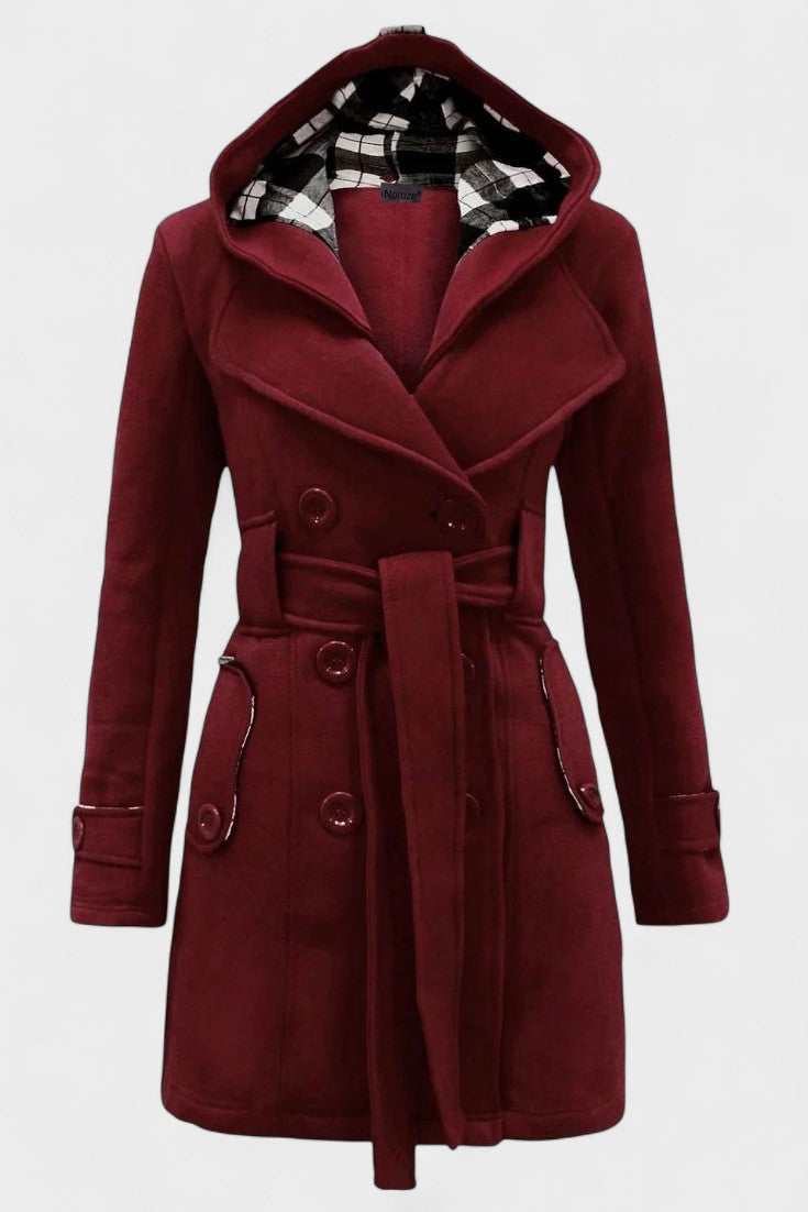 Leona™ | Cappotto elegante a doppio petto A minha loja