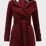 Leona™ | Cappotto elegante a doppio petto A minha loja
