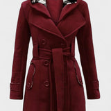 Leona™ | Cappotto elegante a doppio petto A minha loja