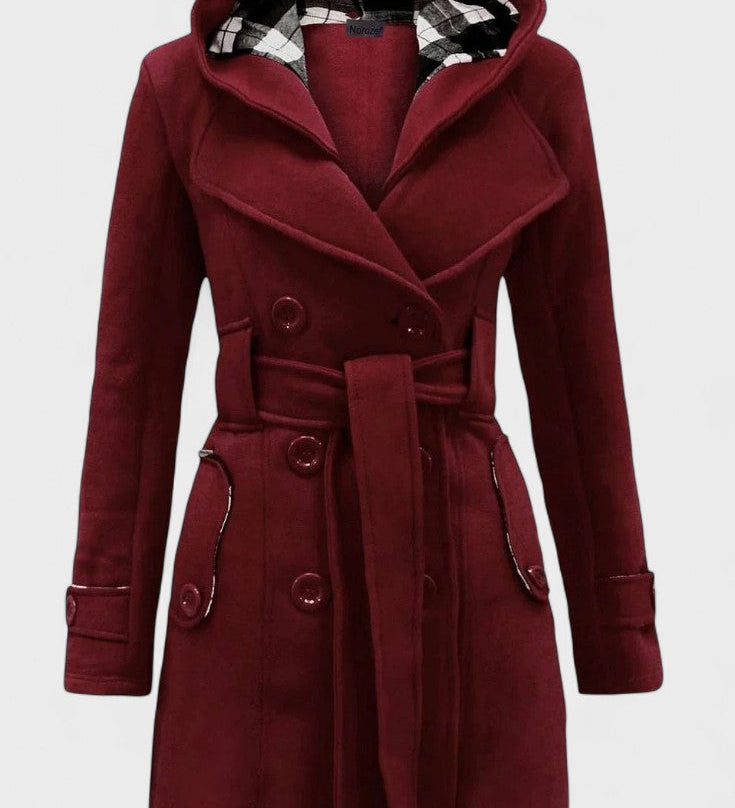 Leona™ | Cappotto elegante a doppio petto A minha loja
