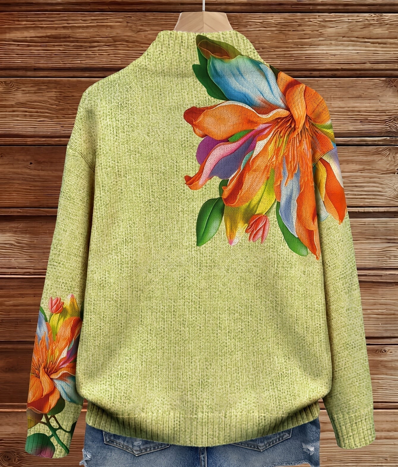 Sidonie™ | Vivace Stampa Floreale di Gigli Tropicali A minha loja