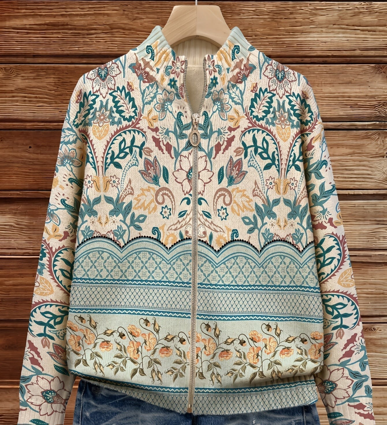 Sybilla™ | Vintage Floral Botanical Border Print A minha loja