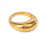 Anello Dorato Arcano Senza Tempo