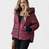 Ema™ | Giacca elegante con cappuccio A minha loja
