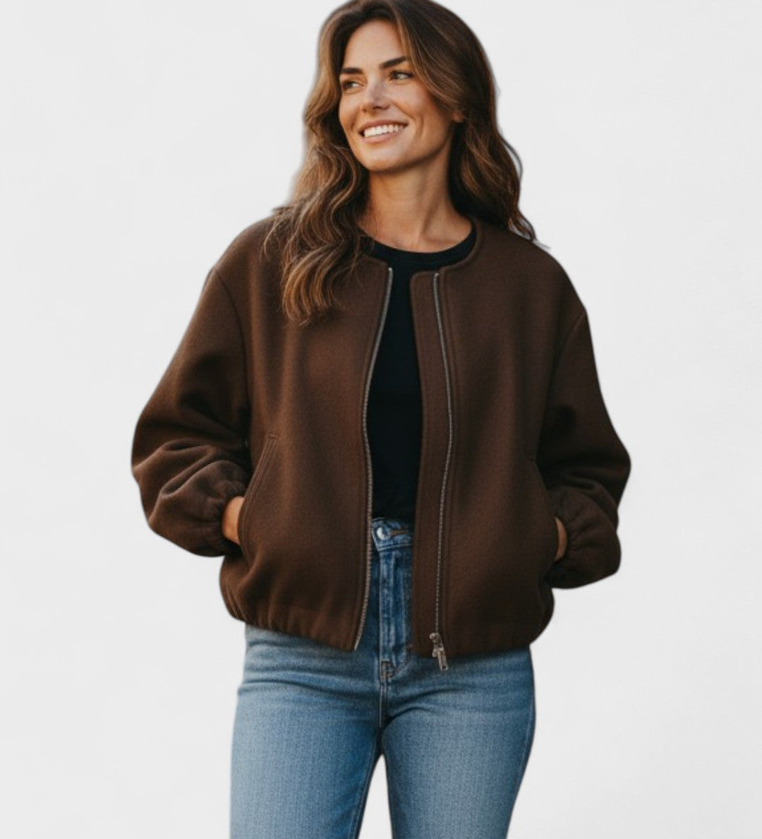 Sára™ | Giacca bomber corta A minha loja