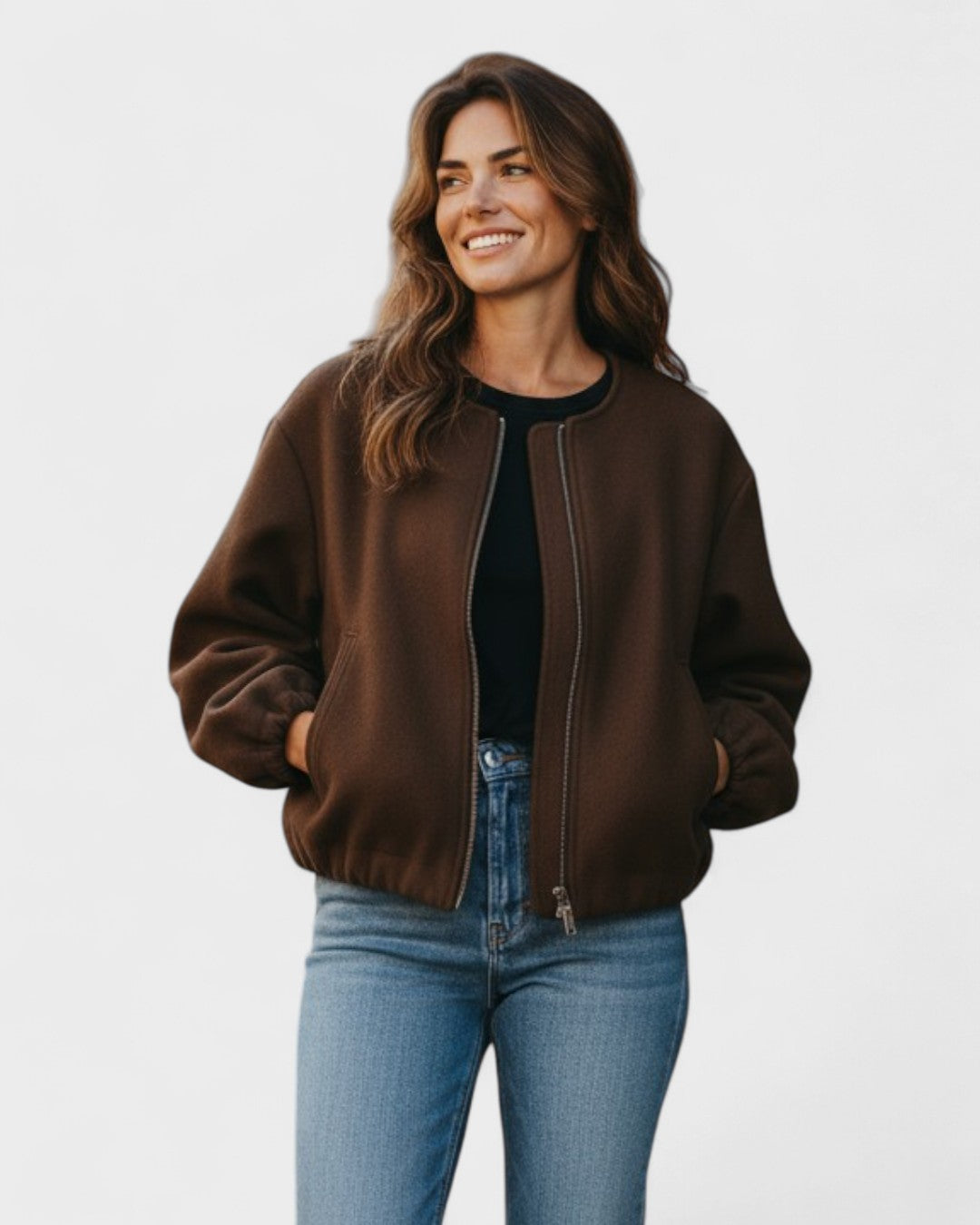 Sára™ | Giacca bomber corta A minha loja