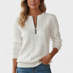 Nela™ | Maglione con zip per donne A minha loja