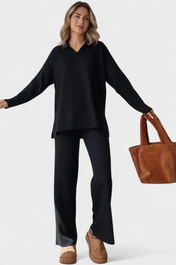 Lucie™ | Comoda tuta con felpa e pantaloni A minha loja