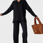 Lucie™ | Comoda tuta con felpa e pantaloni A minha loja