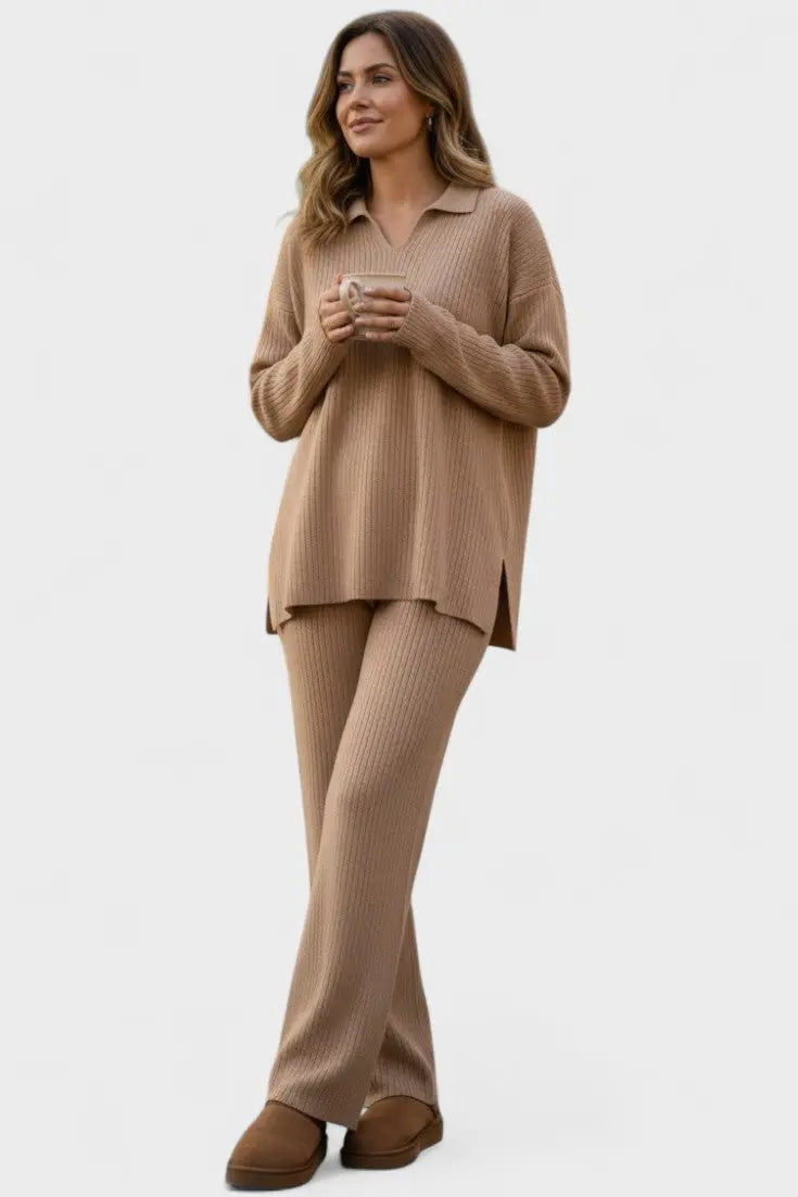 Lucie™ | Comoda tuta con felpa e pantaloni A minha loja