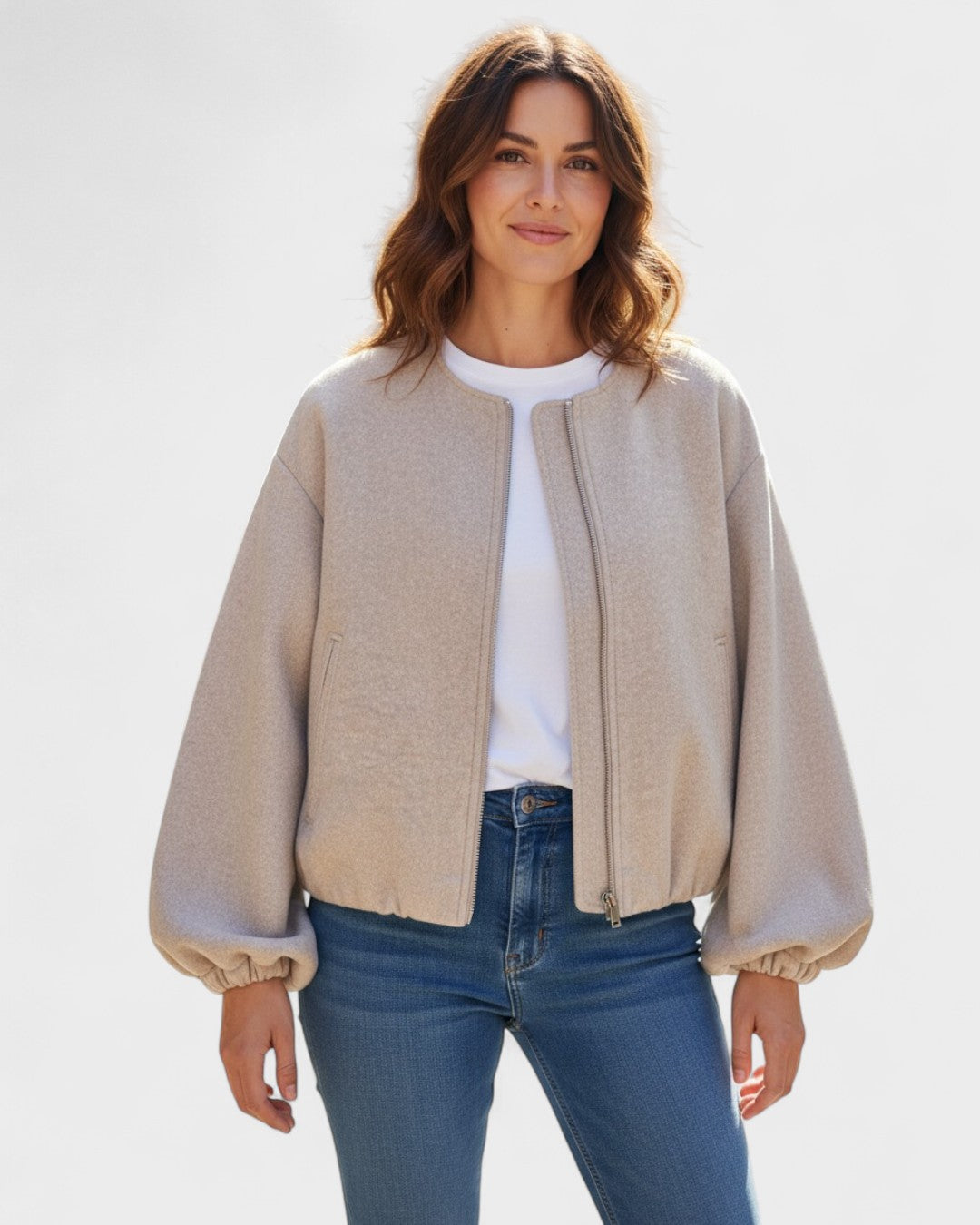 Sára™ | Giacca bomber corta A minha loja