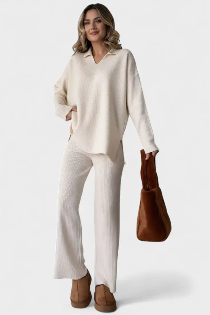 Lucie™ | Comoda tuta con felpa e pantaloni A minha loja