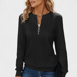 Nela™ | Maglione con zip per donne A minha loja