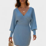 Klara™ | Abito avvolgente elegante con scollo a V A minha loja