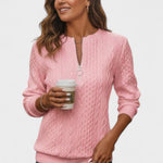 Nela™ | Maglione con zip per donne A minha loja