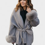 Dagmar™ | Cappotto elegante con pelliccia ecologica A minha loja